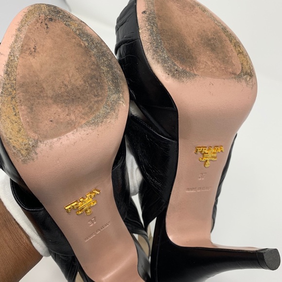 Prada Leather Heels - Picture 5 of 8